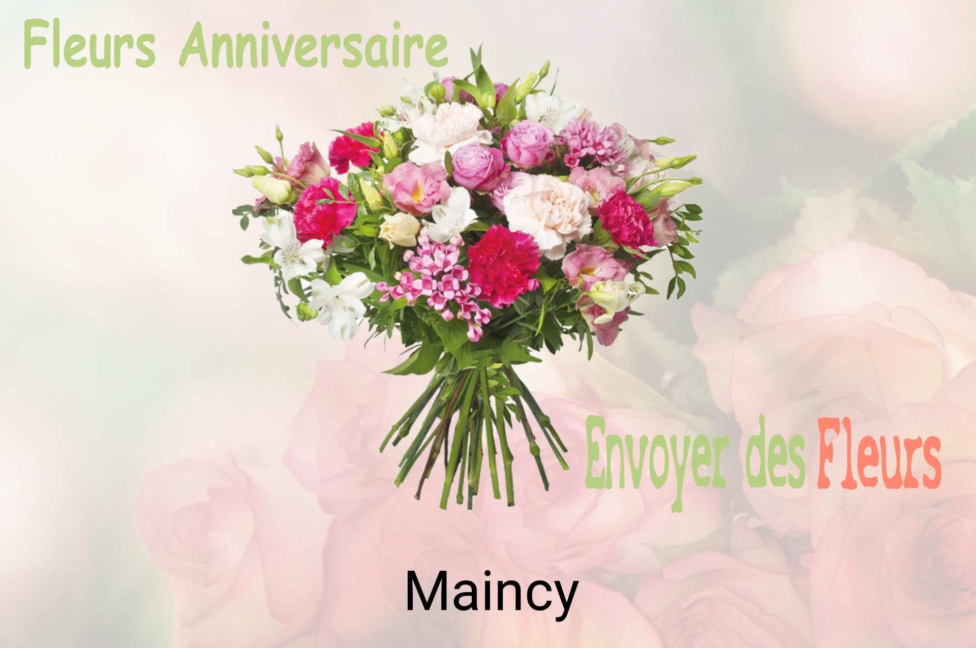 Bouquet de fleurs d’anniversaire livré à Maincy