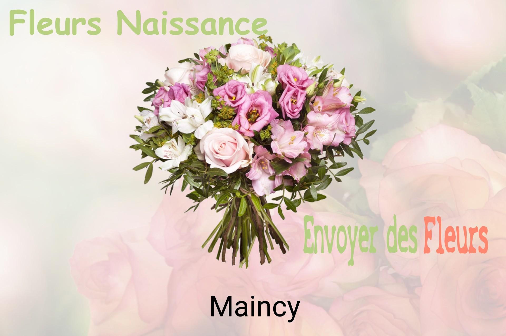Bouquet de fleurs de naissance livré à Maincy